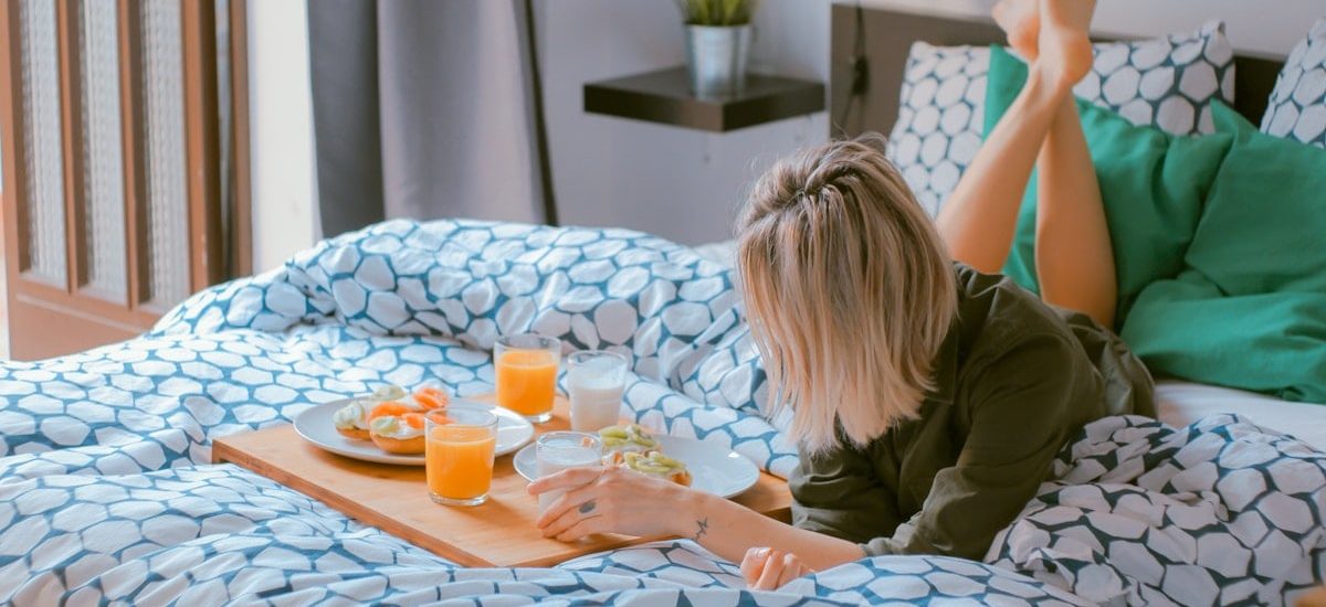 Breakfast in bed