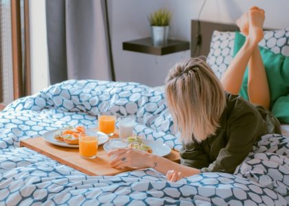 Breakfast in bed